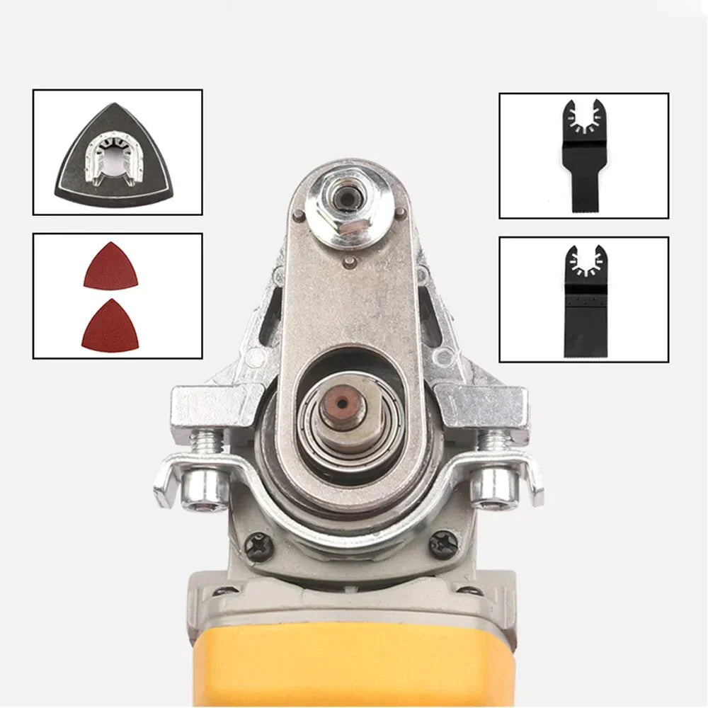 Accesoriu universal pentru polizor unghiular - Convertor de tăiere, lustruire și șlefuire all-in-one