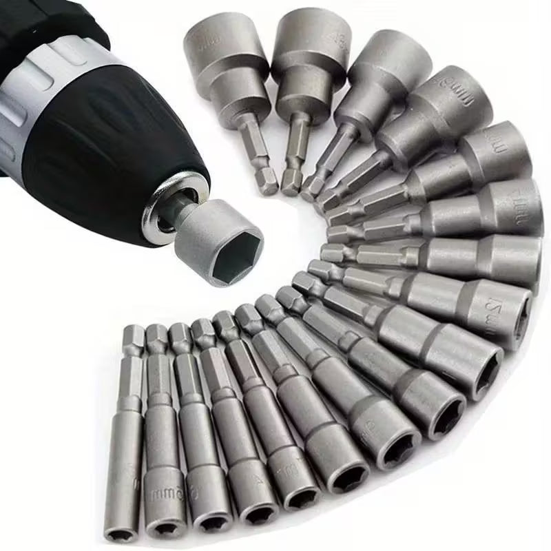 14 darabos meghajtó és fúrószerszám készlet