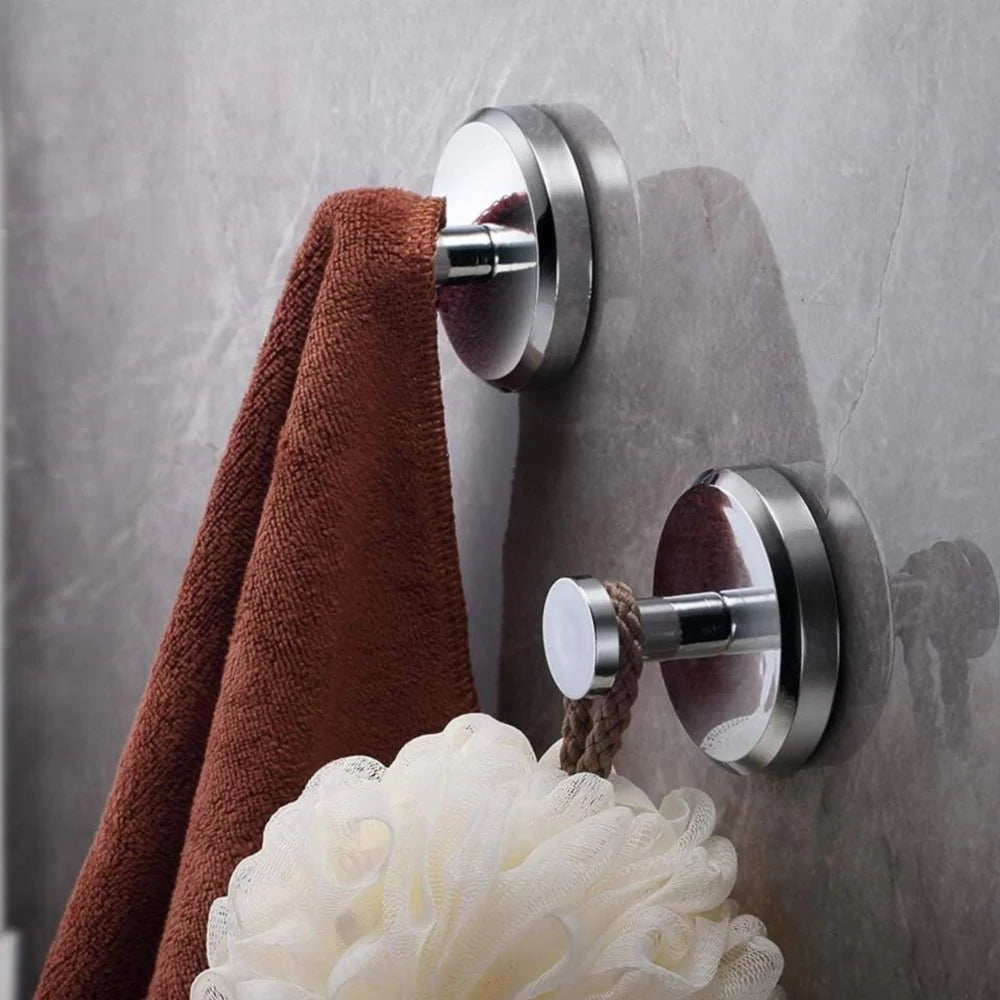 Ganchos de parede Premium - Fixação ultra-resistente sem broca (2+2 GRÁTIS)