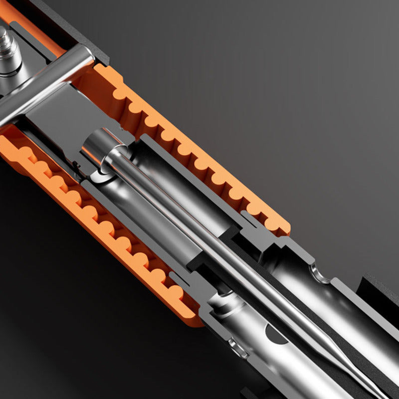 Pistola di fissaggio 3 in 1 a batteria + 100 chiodi per calcestruzzo